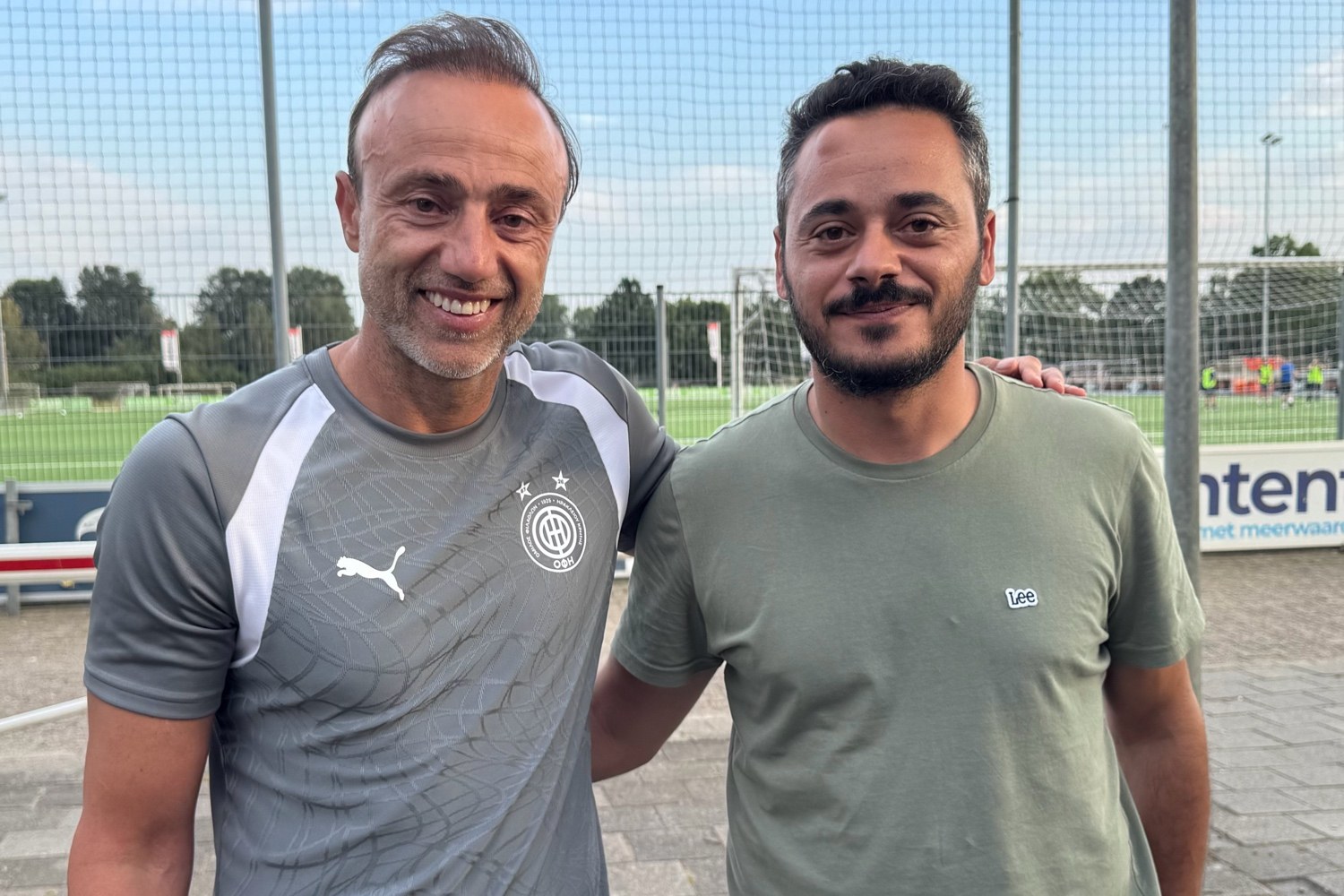Ο Χρήστος Κόντης με τον Κώστα Μεταξάκη του GRANDSPORT