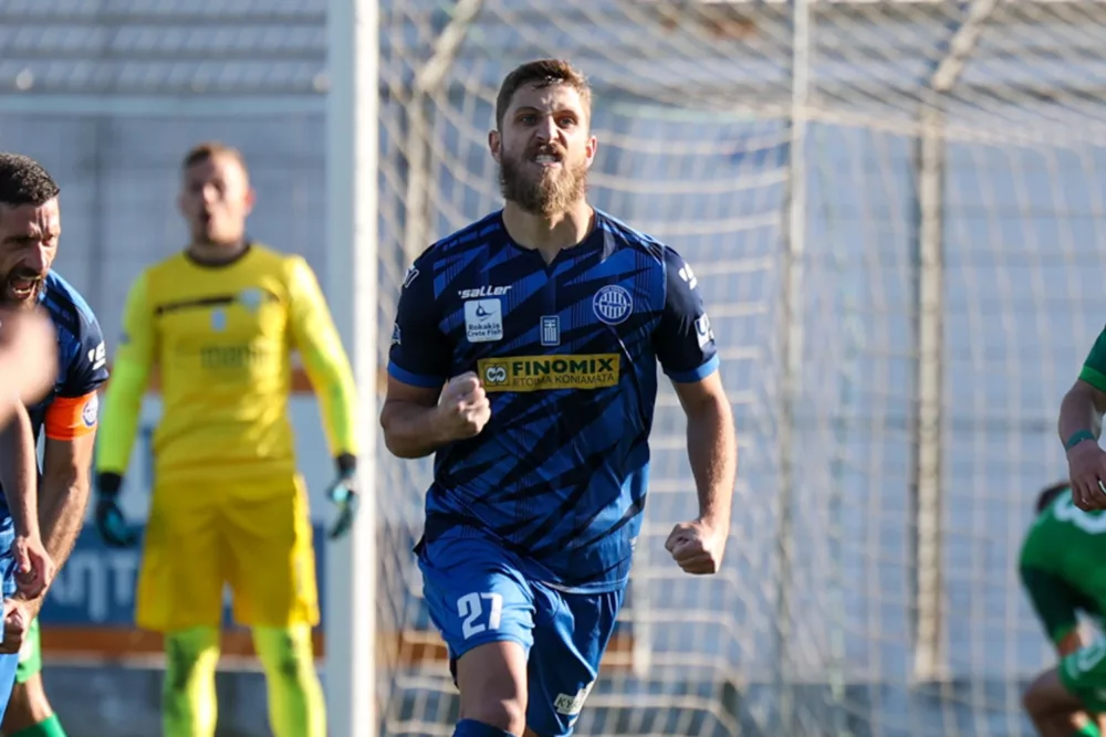 Super League 2: Ανέβηκε στην κορυφή των σκόρερ ο Γ. Μανάλης