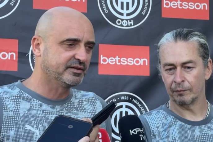Ράσταβατς: «Έπρεπε να έρθει το βήμα με το Παγκρήτιο, δουλεύουμε μεταγραφικά εδώ και καιρό» (vid)