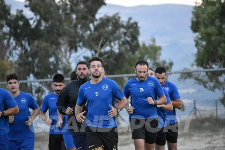 αγια βαρβαρα προπονηση'