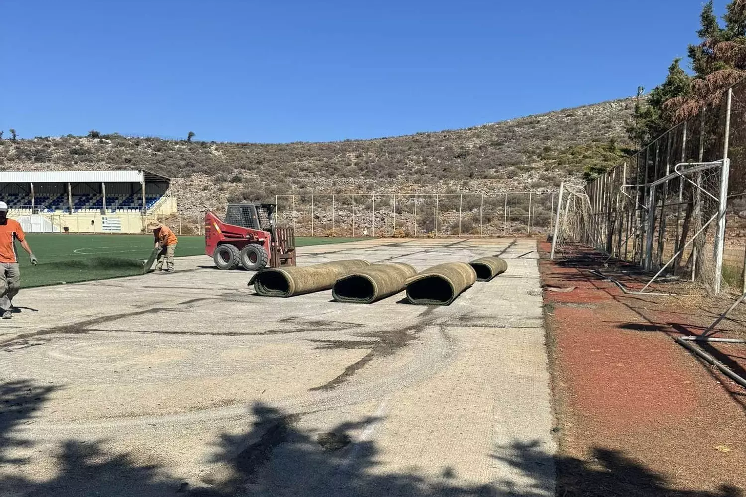 ΕΡΓΑΣΙΕΣ ΓΗΠΕΔΟ ΜΟΧΟΥ