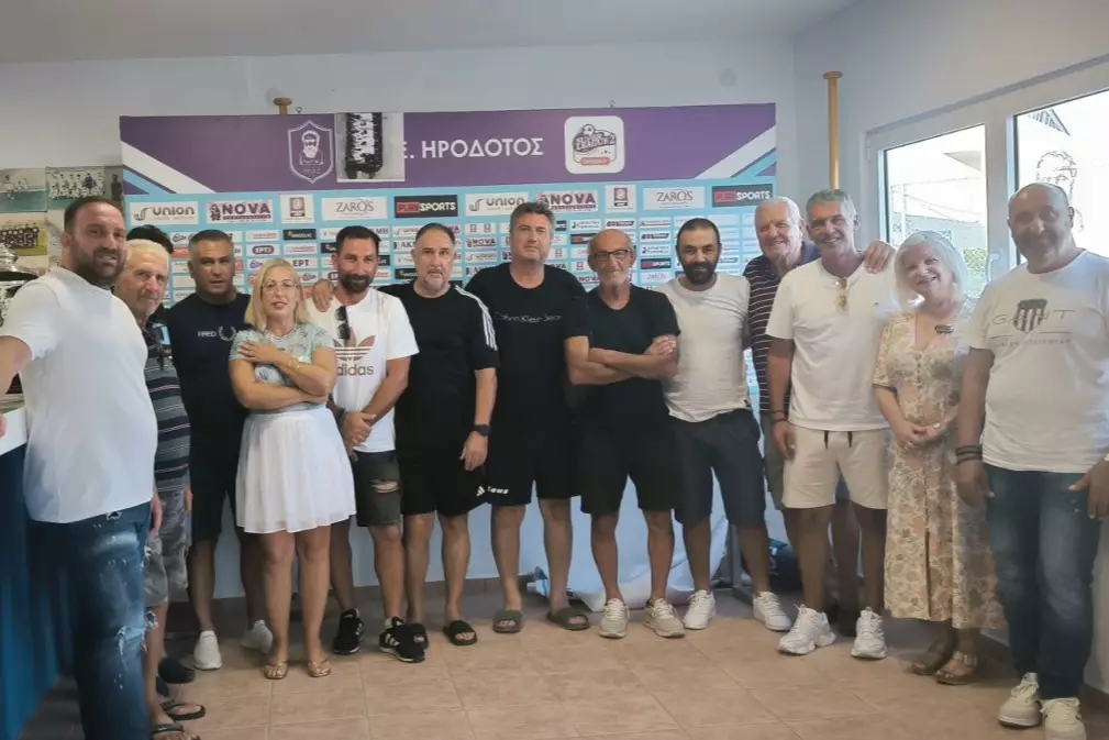 Στήριξη από τους παλαίμαχους στον Ηρόδοτο – Συνάντηση με τη νέα διοίκηση