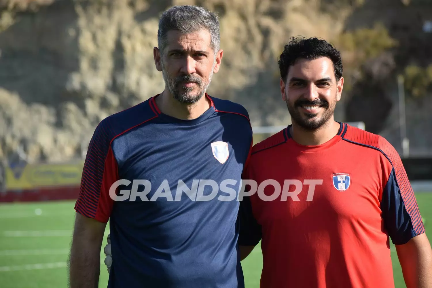 Ο Νίκος Κατσελής στο τεχνικό τιμ της Χερσονήσου