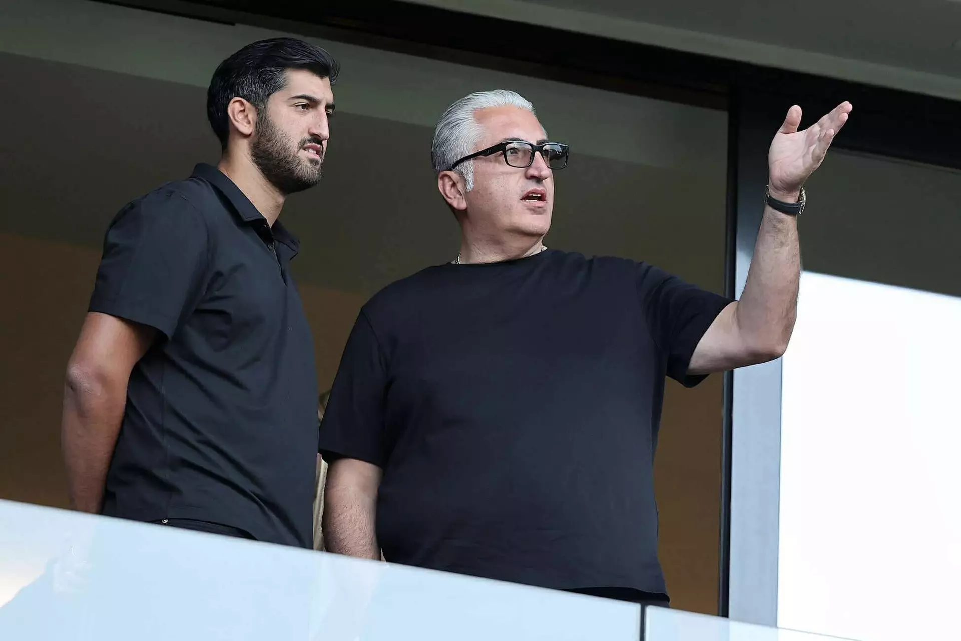 Ο Μ. Μπούσης στην «OPAP Arena»