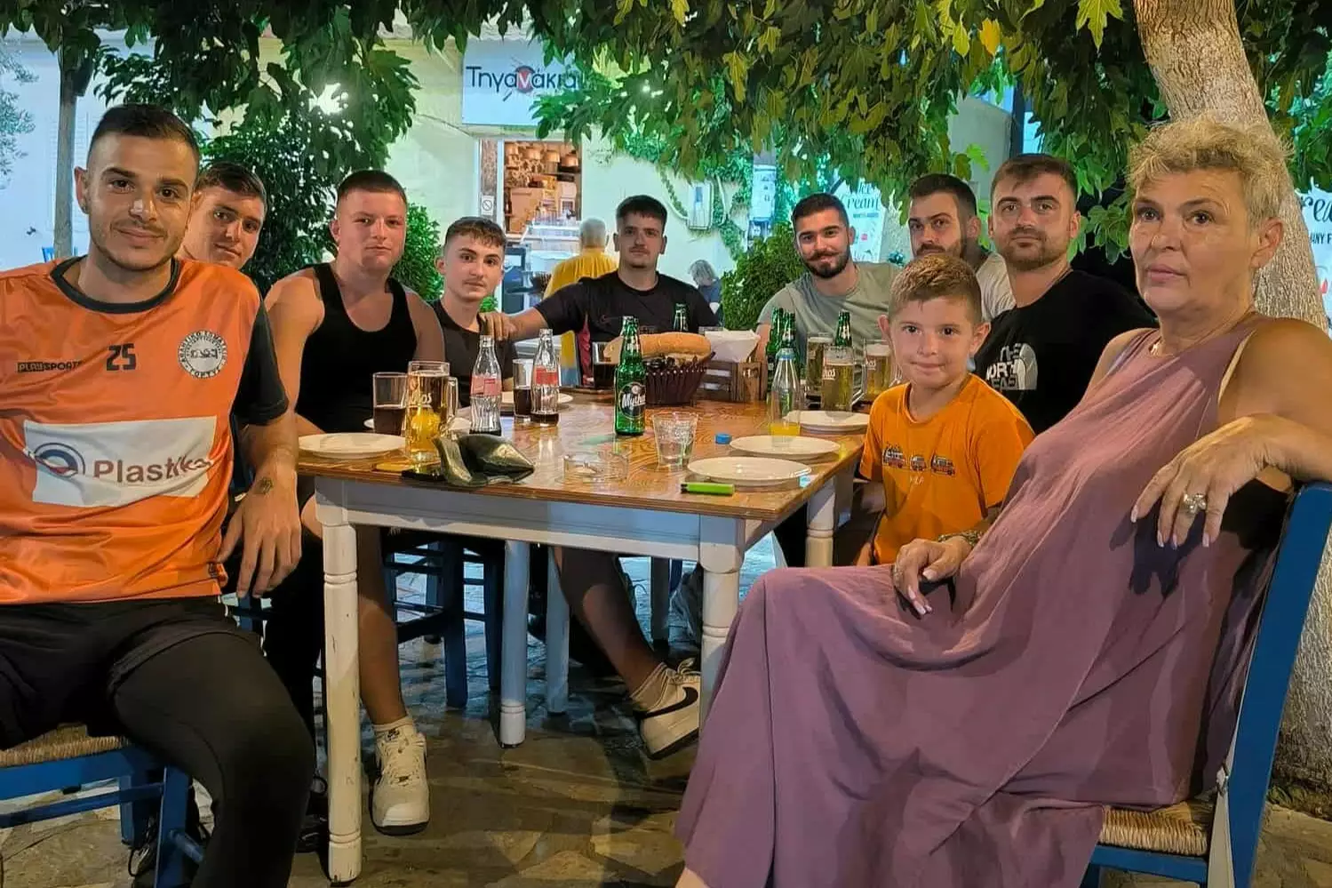 Πρώτη προπόνηση και τραπέζι στην Γόρτυνα