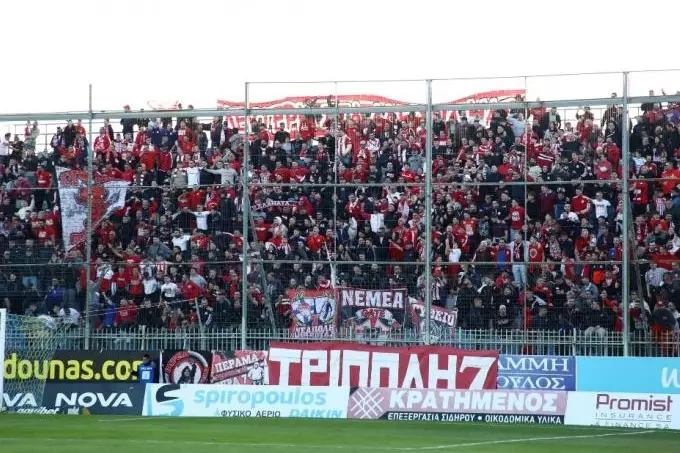 Απαγορεύτηκε η οργανωμένη μετακίνηση των οπαδών του Ολυμπιακού στην Τρίπολη