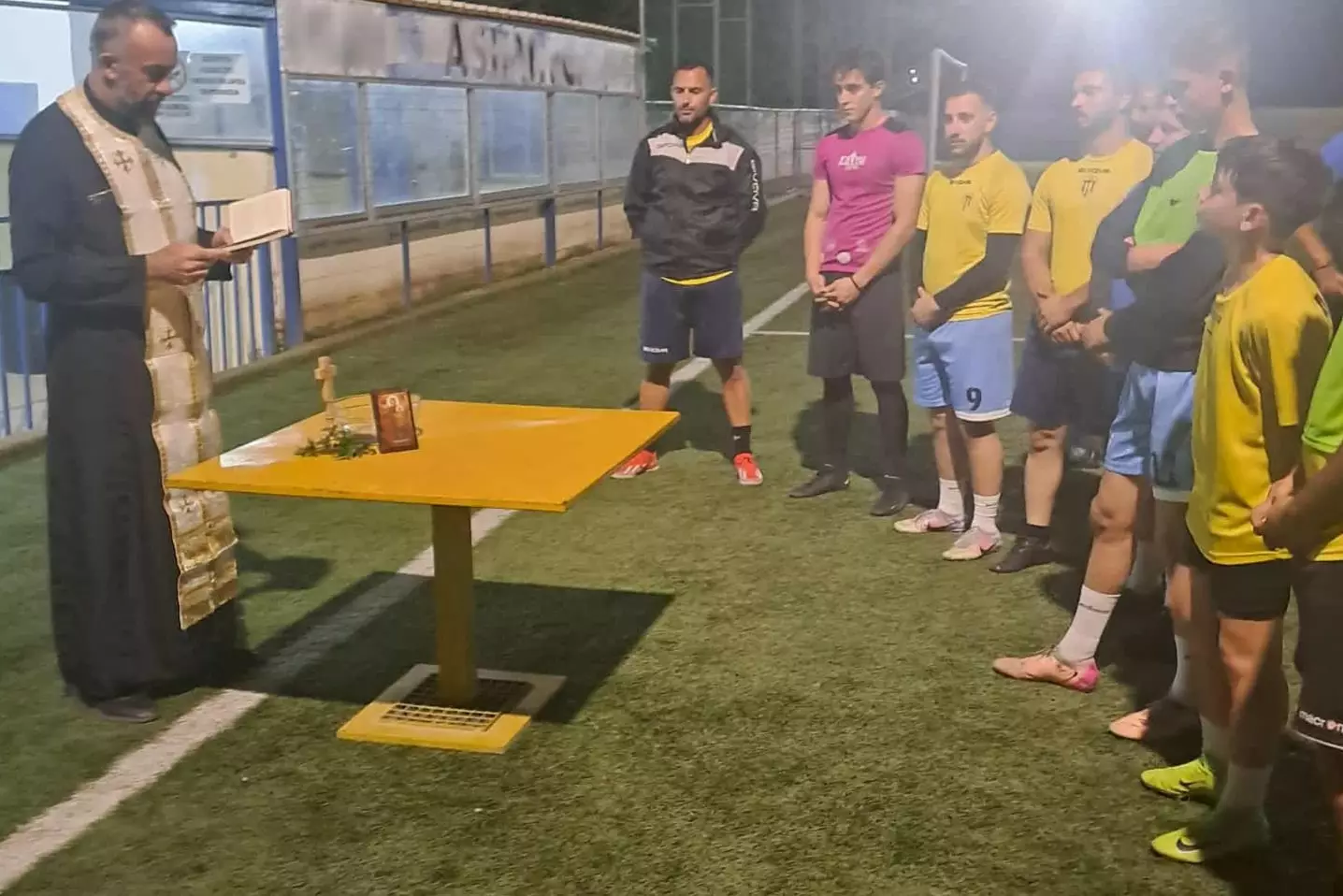 Αγιασμός στο Ασήμι