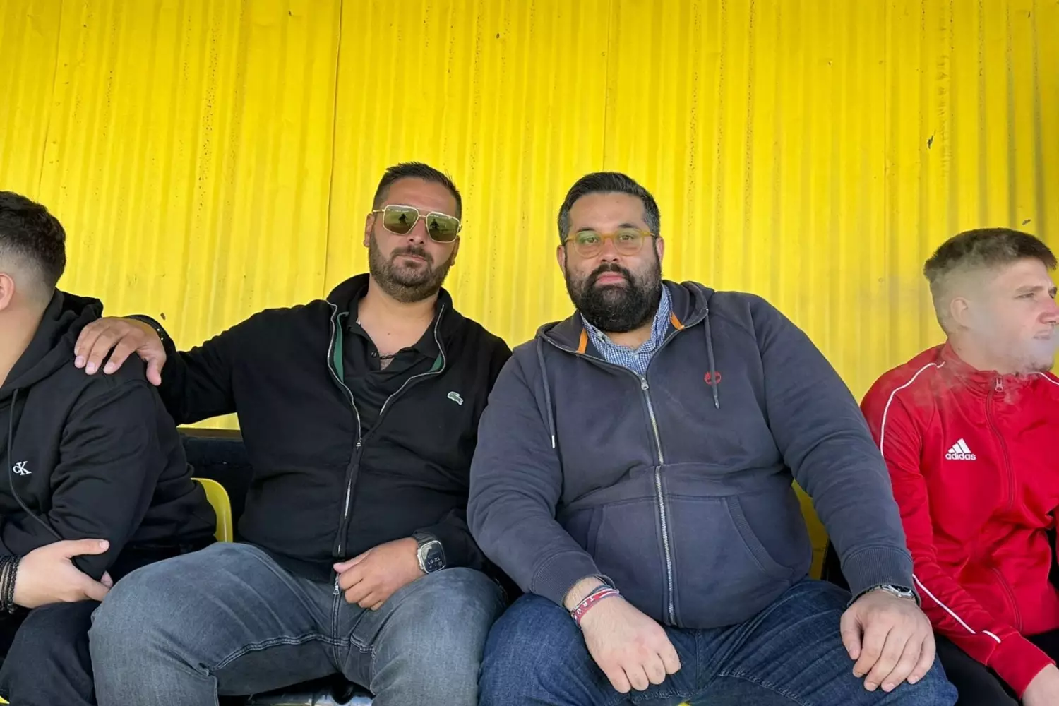 Δίπλα στη Δόξα Γαλιάς ο Β. Καργάκης