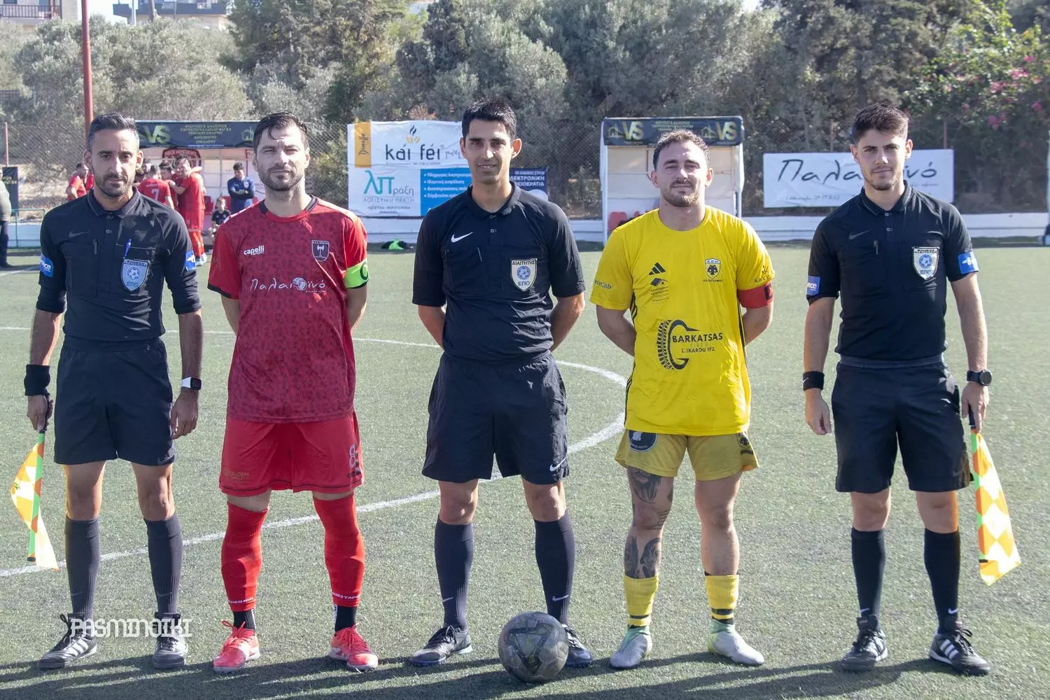 Εικόνες απο το Μινωική-ΑΕΚ