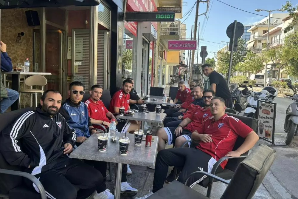 Πρωινός καφές πριν την Δόξα Ηρακλείου στον ΟΦΑΜ