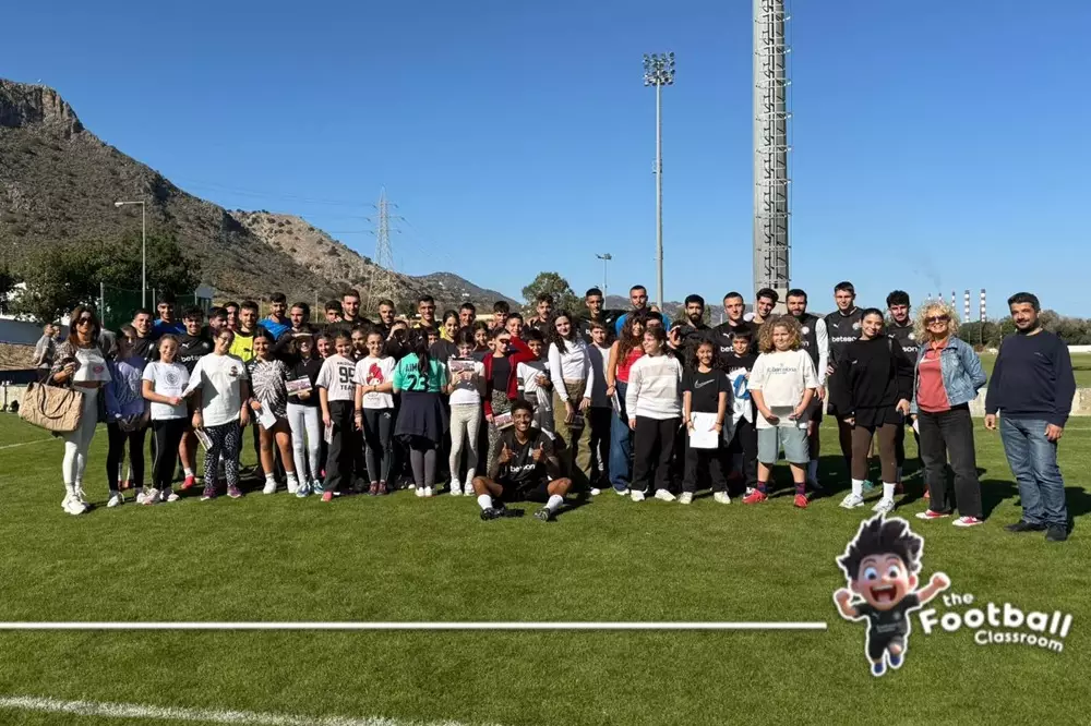Το 41ο Δημοτικό Σχολείο Ηρακλείου στο ΒΑΚ μέσω του προγράμματος “The Football Classroom”