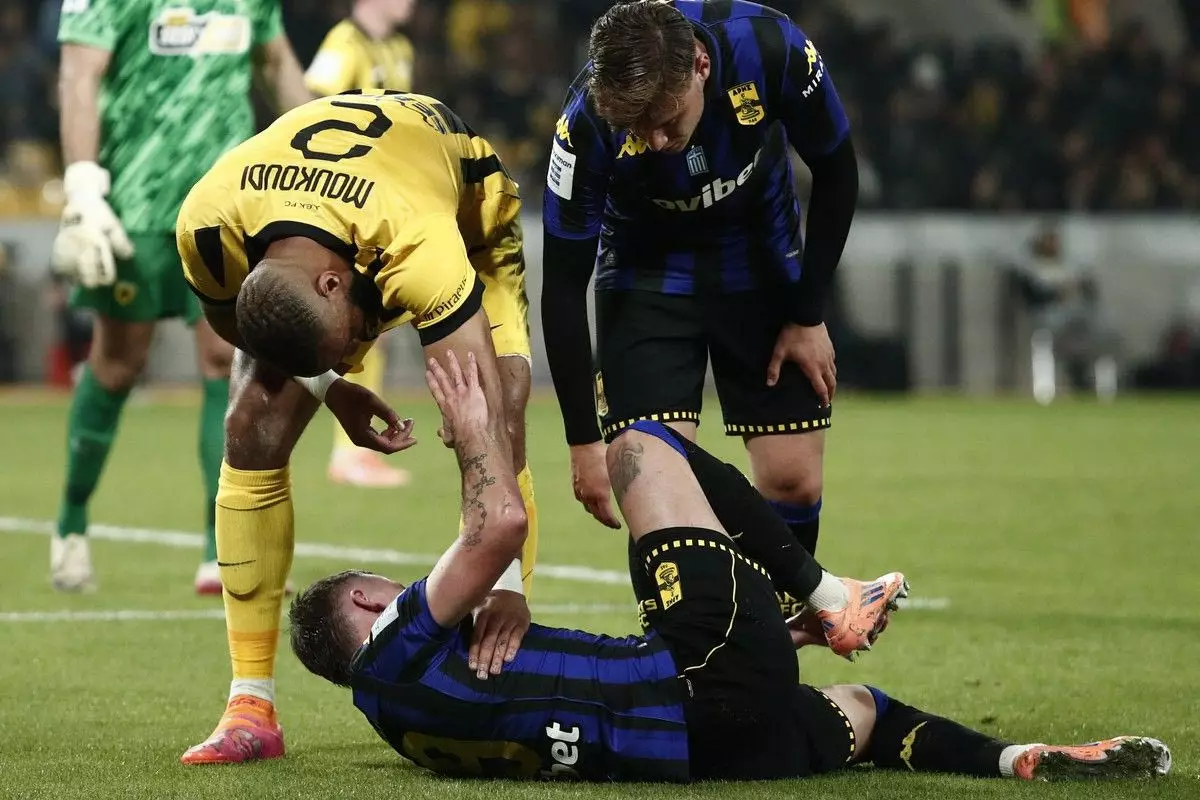 Άρης: Χάνει για τουλάχιστον δύο μήνες τον Αλφαρέλα