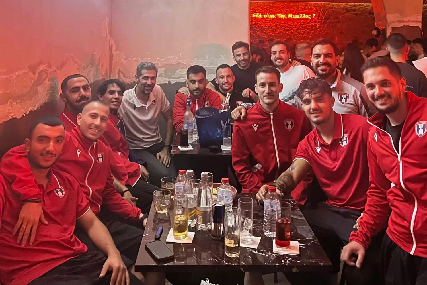 Το γιόρτασαν μετά το «διπλό» στη Χερσόνησο