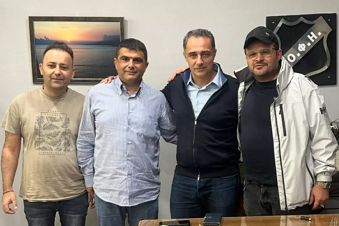 Είδαν μαζί το ΟΦΗ-ΠΑΟΚ για τη Volley League Τσαμπουράκης, Σενετάκης και Αρναουτάκης