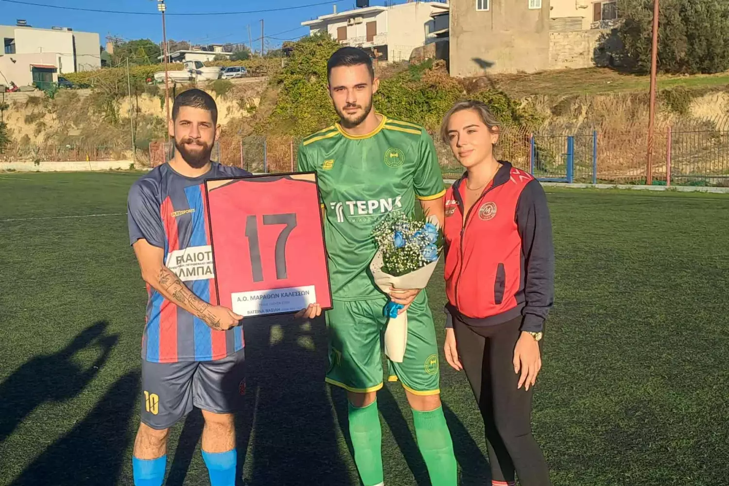 Τίμησε τον Βασίλη Βατσινά ο Μαραθώνας