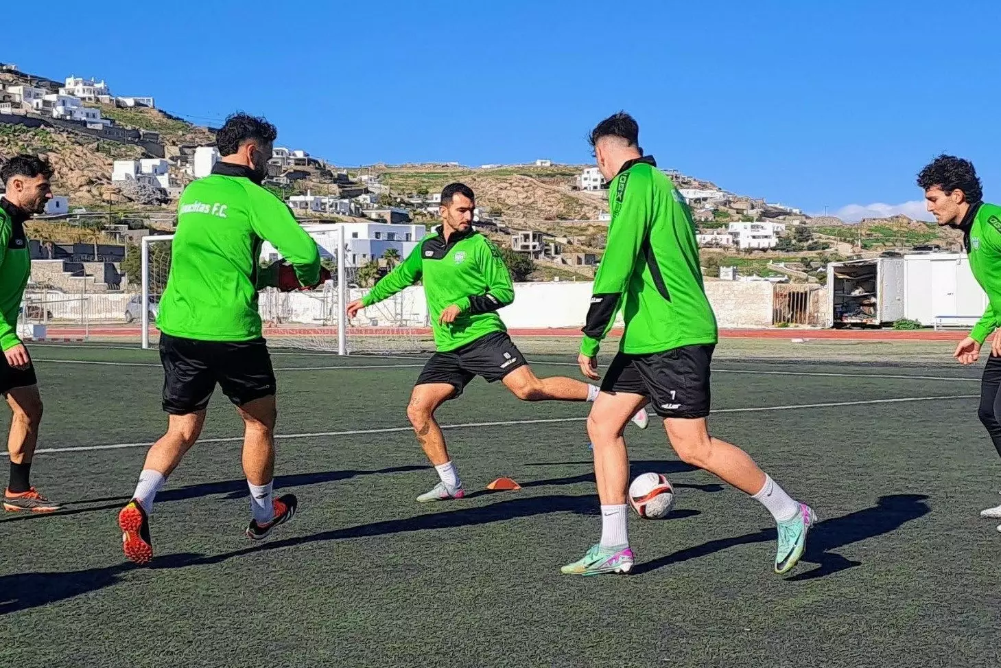 Ολοκλήρωσε την προετοιμασία του στη Μύκονο ο Γιούχτας