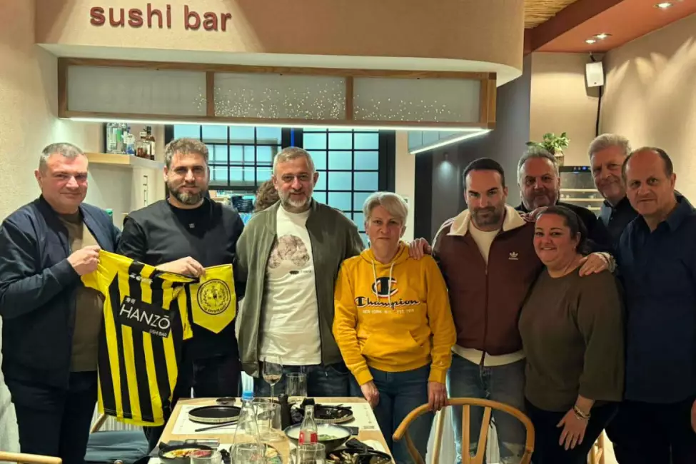 &Delta;&epsilon;ί&pi;&nu;&omicron; &kappa;&alpha;&iota; &epsilon;&upsilon;&chi;&alpha;&rho;&iota;&sigma;&tau;ί&epsilon;&sigmaf; &alpha;&pi;ό &tau;&omicron;&nu; &Epsilon;&rho;&gamma;&omicron;&tau;έ&lambda;&eta; &sigma;&tau;&omicron;&nu; &Beta;. &Kappa;ά&beta;&beta;&alpha;&lambda;&omicron;