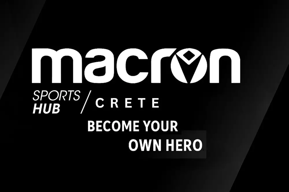 MACRON SPORTS HUB CRETE: &Alpha;&nu;&tau;ί&sigma;&tau;&rho;&omicron;&phi;&eta; &mu;έ&tau;&rho;&eta;&sigma;&eta; &gamma;&iota;&alpha; &tau;&omicron; &nu;έ&omicron; &alpha;&theta;&lambda;&eta;&tau;&iota;&kappa;ό &sigma;&eta;&mu;&epsilon;ί&omicron; &alpha;&nu;&alpha;&phi;&omicron;&rho;ά&sigmaf; &sigma;&tau;&omicron; &Eta;&rho;ά&kappa;&lambda;&epsilon;&iota;&omicron;!