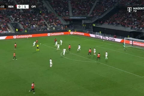Ρεν-ΟΦΗ: Το 1-1 με ωραίο σου του Ναγκιντά! (vid)