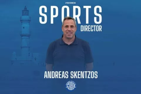 Τεχνικός Διευθυντής στα Χανιά ο Ανδρέας Σκέντζος!