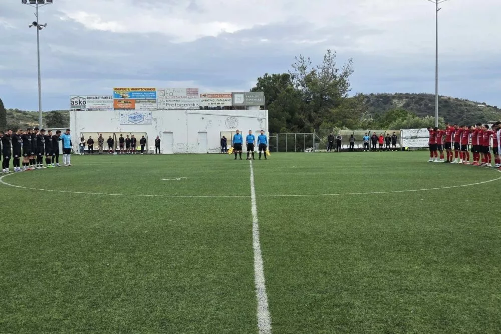 Ενός λεπτού σιγή για την 12χρονη Αγλαΐα Χαραλαμπάκη στο Φαιστός-Αστέρας Μυρτιάς