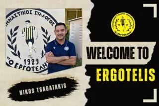 Στο προπονητικό επιτελείο του Εργοτέλη ο Νίκος Τσαγκατάκης
