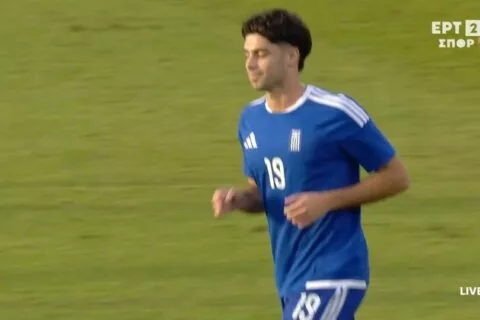 Eλλάδα U21 – Λιθουανία U21: Σκοράρει με κεφαλιά ο Κωστούλας (vid)