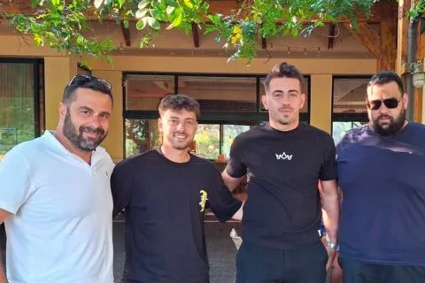 Έδωσαν… χέρια και συνεχίζουν στην Αγία Βαρβάρα Μαρής και Ανδρικάκης