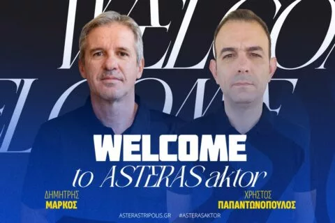 Επίσημα στον Αστέρα Τρίπολης Μάρκος και Παπαντωνόπουλος
