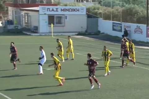 Μινωική-ΠΑΝΟΜ 0-2: Τα highlights του αγώνα (vid)