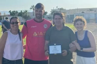 Τίμησε ανθρώπους που στηρίζουν την προσπάθεια το TG Goalkeeper Academy Camp