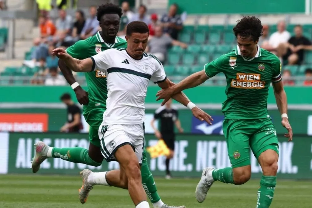 Προβλημάτισε ο Παναθηναϊκός, ήττα 4-1 από τη Ραπίντ Βιέννης – Μεγάλη ανησυχία για Ίνγκασον