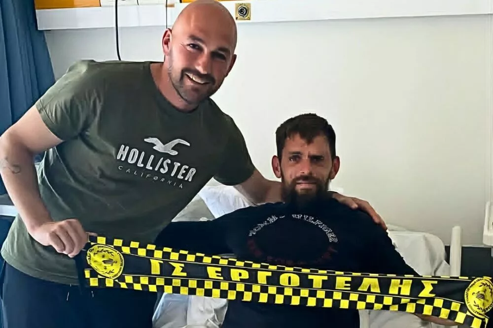 Οι ευχές του Εργοτέλη στον Μπάμπη Παπαδομιχελάκη