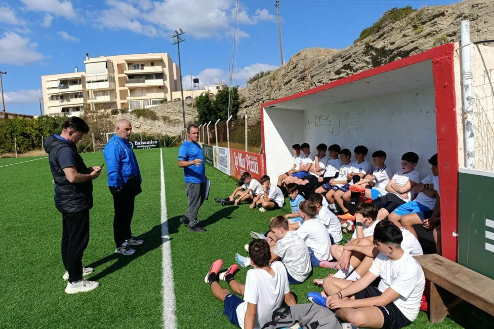 Με μεγάλη συμμετοχή οι προπονήσεις προεπιλογής των Μικτών ΕΠΣΗ στη Χερσόνησο (pics)