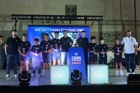 Τα Ρεθυμνιωτάκια που κάνουν το μεγάλο βήμα για την Κ15 του ΟΦΗ