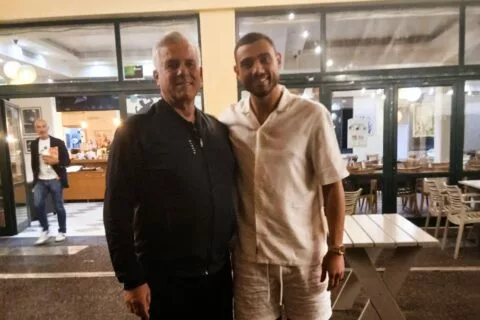 Μία συνάντηση γεμάτη αναμνήσεις για Γ. Γιακουμάκη και Σ. Συνάνη