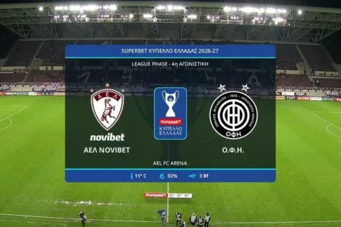 ΑΕΛ-ΟΦΗ 1-0: Τα highlights του αγώνα (vid)