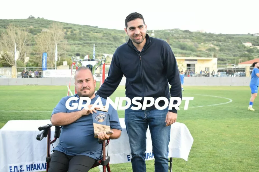 Ρ. Μαλτέζος: «Αφιερώνω το βραβείο στον Μ. Λημναίο που με πίστεψε και με έβαλε στην ομάδα»