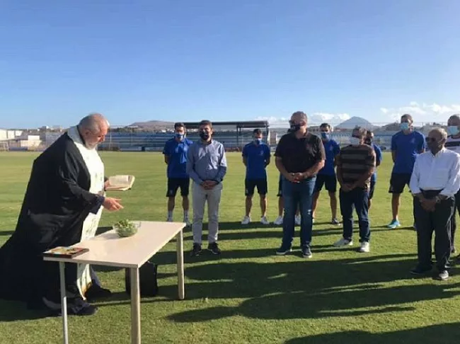 Παρουσία Αυγενάκη ο αγιασμός του Ηροδότου