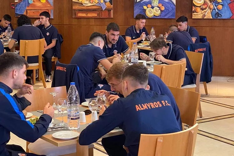 Στα Χανιά ο Αλμυρός – Τελευταία προπόνηση στο Μάλεμε