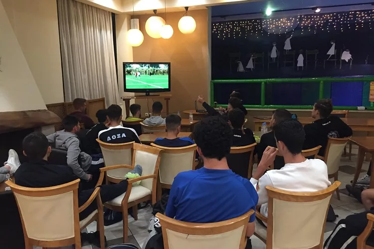 Βιντεοανάλυση και… σουβλάκια στην τελευταία προπόνηση της Δόξας Ηρακλείου