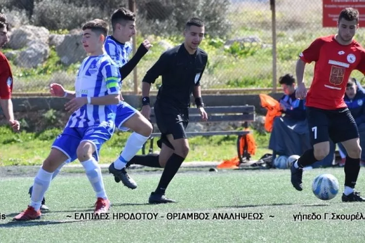 Ο Δερμιτζάκης χάρισε τη νίκη στις Ελπίδες Ηροδότου!