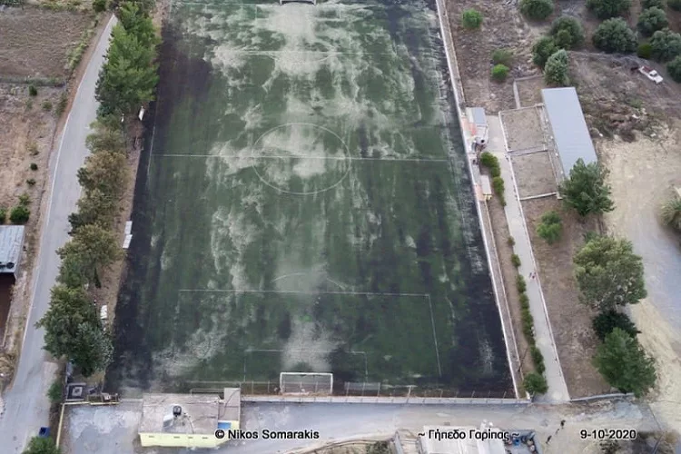 Σε κακή κατάσταση το γήπεδο της Γαρίπας <i class="fa fa-camera" aria-hidden="true"></i> <i class="fa fa-video-camera" aria-hidden="true"></i>