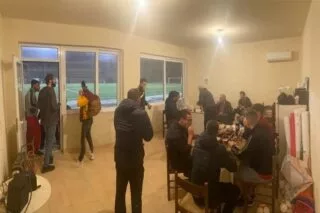 Μπάρμπεκιου από τον Μ. Γιακουμάκη στους παίκτες του