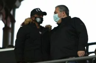 Μαζί στην κερκίδα Μπούσης και Φερέιρα