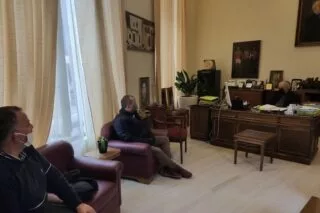 Συναντήθηκαν με τον Δήμαρχο μέλη της διοίκησης του Ηροδότου