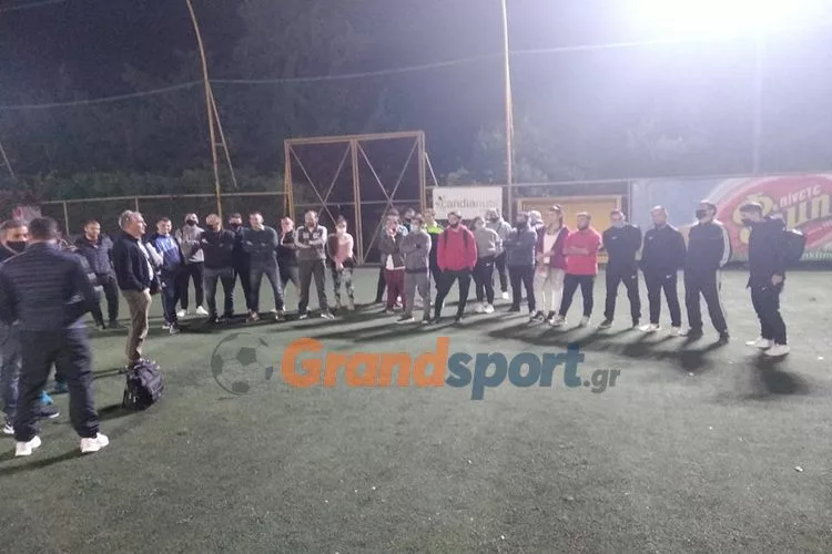 Μάθημα στο γήπεδο για τους διαιτητές Ηρακλείου <i class="fa fa-camera" aria-hidden="true"></i>