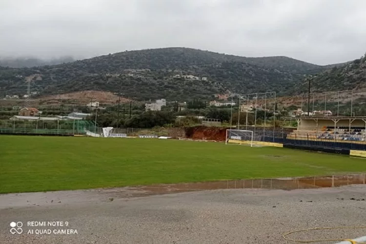 Σε καλή κατάσταση το γήπεδο του ΠΑΝΟΜ παρά τις καταστροφές στα Μάλια!