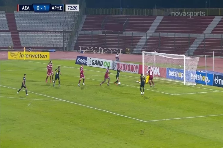 Σκόραρε και πάλι ο Μάνος για το 0-2 του Άρη <i class="fa fa-video-camera" aria-hidden="true"></i>