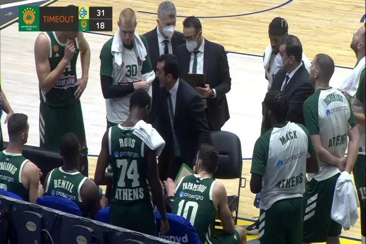 Μακάμπι-ΠΑΟ: Το τάιμ-άουτ οργής του… κοκκινισμένου Βόβορα